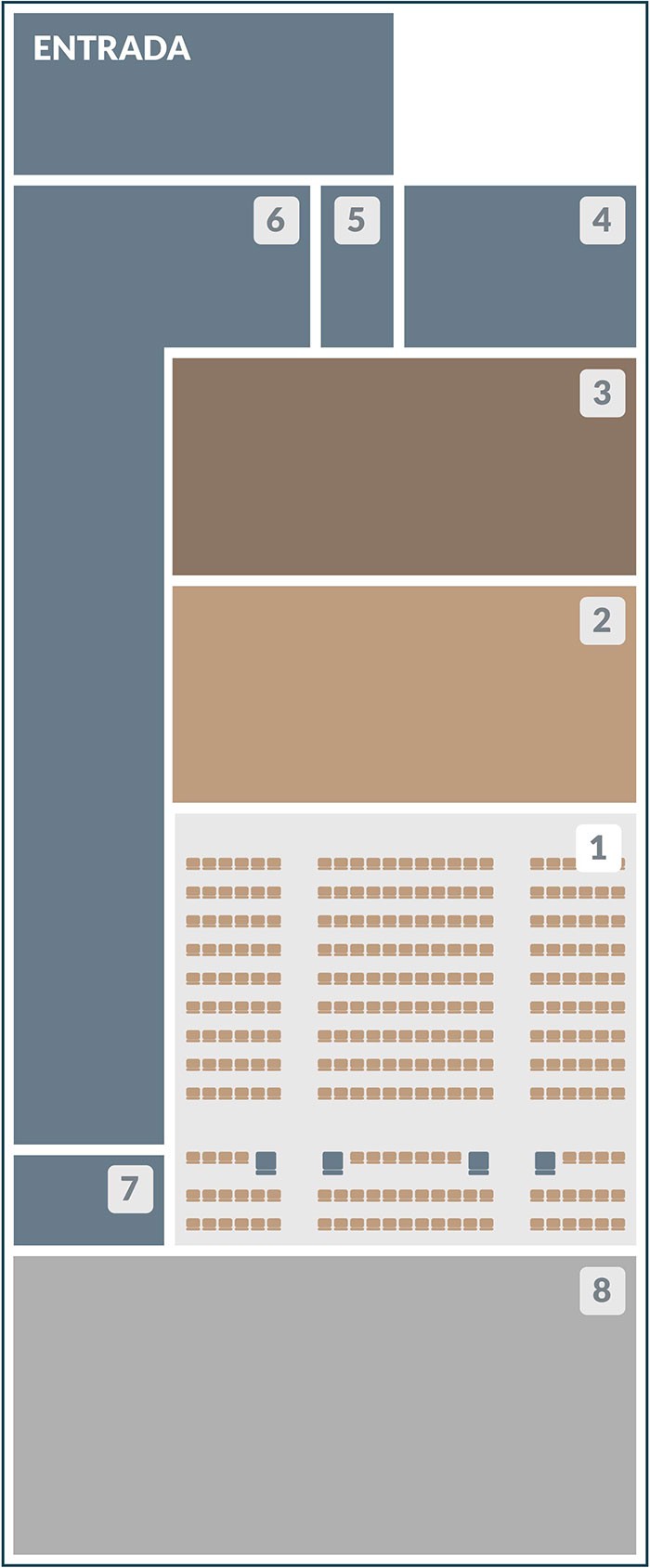 Floor plan of the ground floor